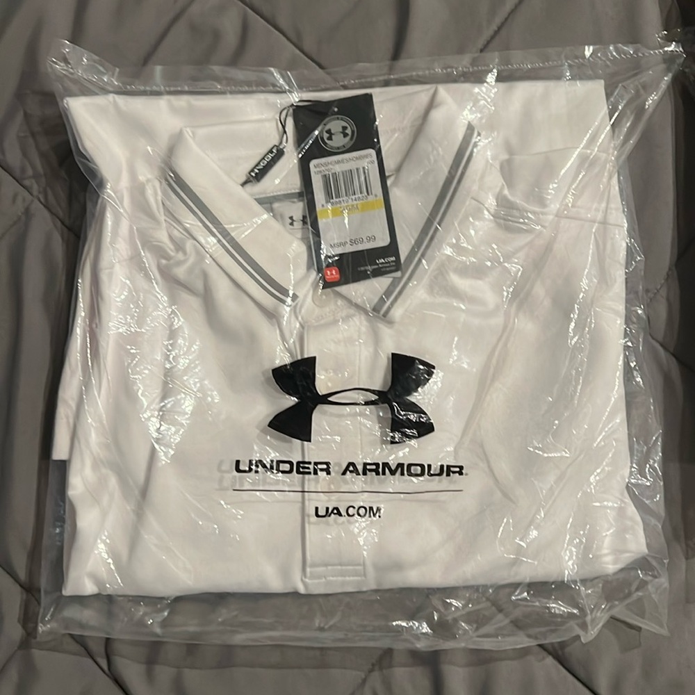 Under armour polo.